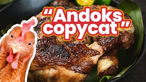 Andoks LECHON MANOK Charcoal .